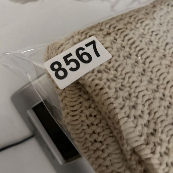 NWT GAP Sweater Womens XS Beige Cotton Open Knit Y2K 2000s Boho Fairy Art Indie - Picture 13 of 14